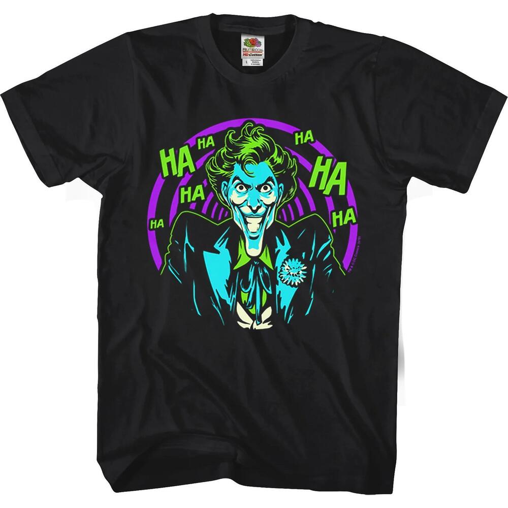 The Joker Spiraling Laughter Dc Comics Tshirt